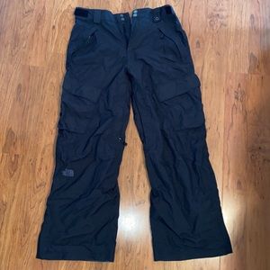 THE NORTHFACE BLACK SNOWPANTS